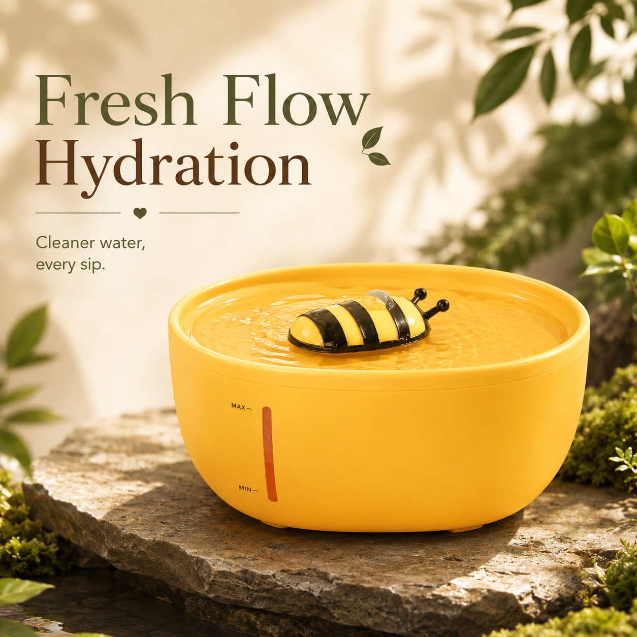 KROZO™ FlowPure Pet Water Fountain