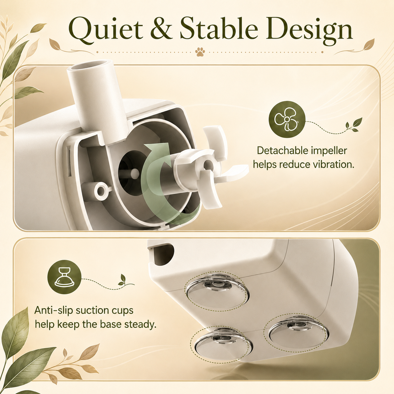 KROZO™ FlowPure Pet Water Fountain