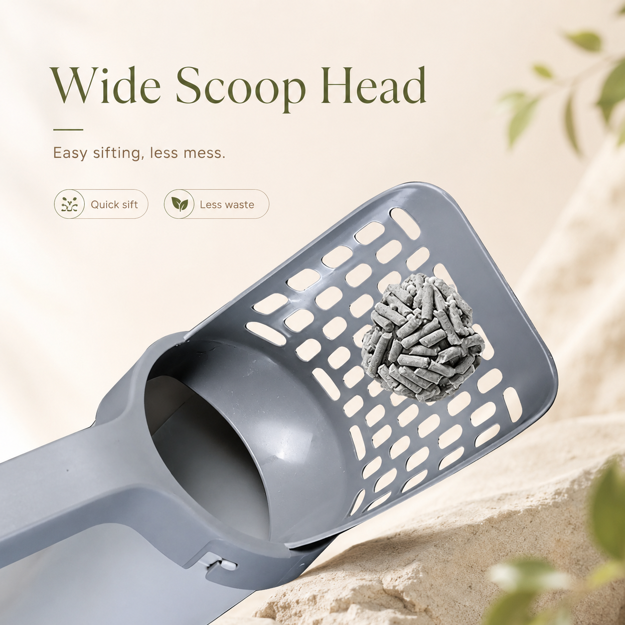 KROZO™ CleanScoop Litter Scoop & Waste Bin